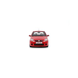 VOLKSWAGEN VW LUPO GTI TORNADO RED 2001 OttO mobile 1:18 Resinemodell (Türen, Motorhaube... nicht zu öffnen!)